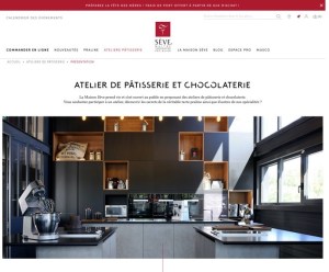 cours de pâtisserie de Richard Sève